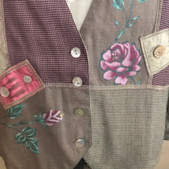 FAITH Multi Fabric VEST/TOP SZ Small - Picture 8 of 8